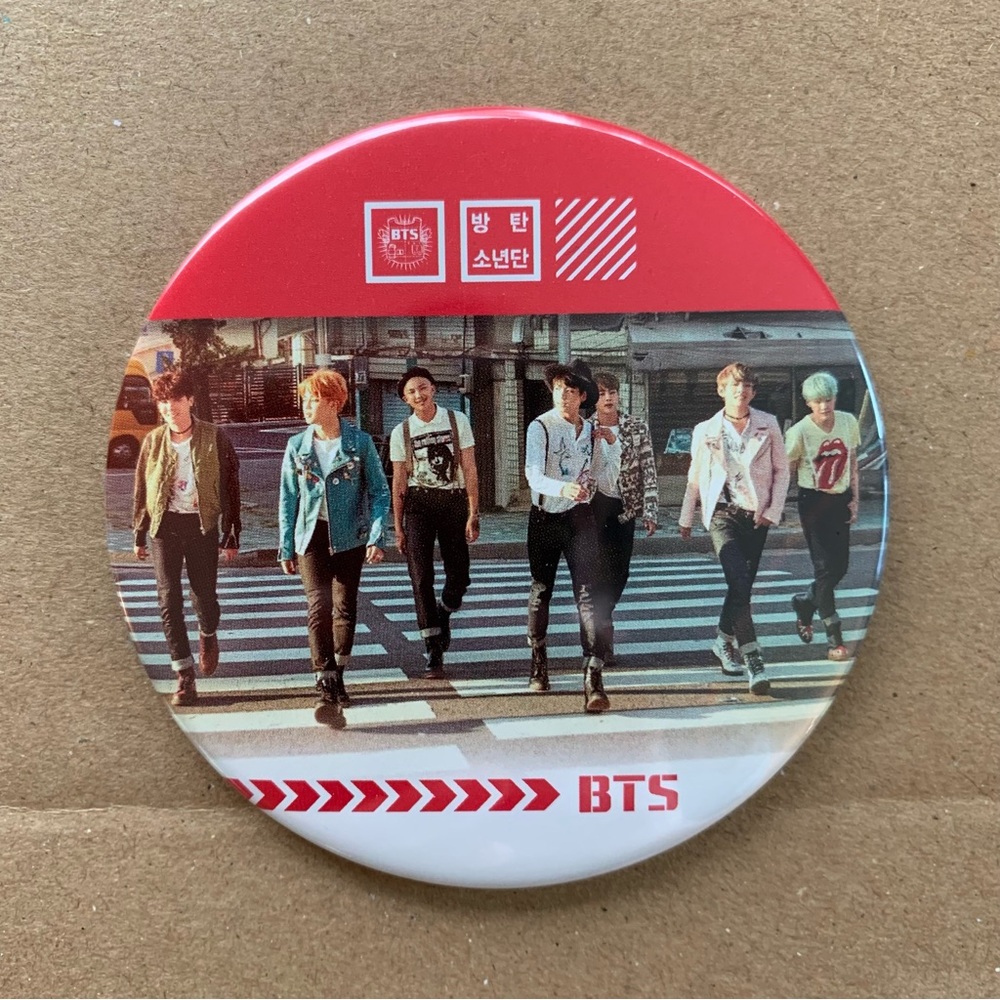 BTS - Circular Hand Mirror - Fanmade by Ladybug